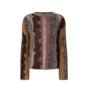MAGLIONE INTARSI LIBECCIO