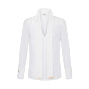 CAMICIA VOILE CON CRAVATTA